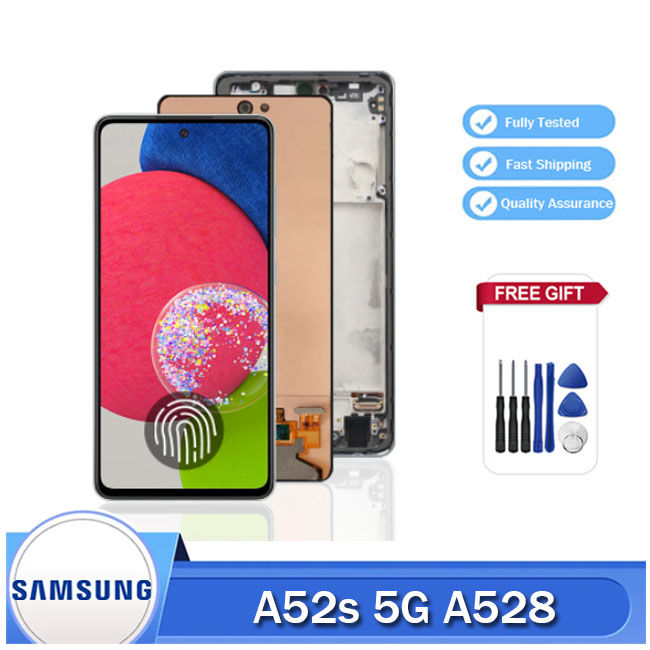 6.5 inch Original A52S Display Screen with Frame, for Samsung Galaxy ...