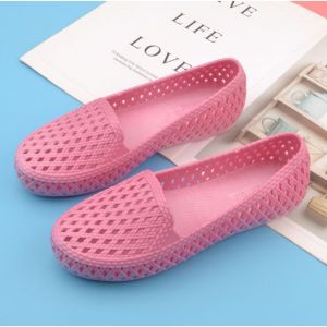 🍋 READY STOCK🍋(889)New Slip On Shoe Women Beige Black Shoes Kasut Kerja Hitam Sarung Kasut Perempuan Wanita