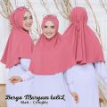 HIJAB BERGO MARYAM CRINGKLE AIRFLOW/BERGO CRINGKLE SIZE L/JILBAB CRINGKLE/HIJAB MARYAM CRINGKLE. 