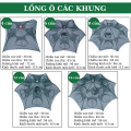 Lồng Bát Quái Tự Bung Dạng Ô Dù Khung Thép Carbon Chống Gỉ Lưới 3 Lớp Bẫy Tôm Cá Cua Lươn Nhiều Cửa Tặng Mồi Chemeng Store. 
