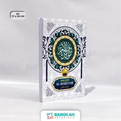 Buku Maulid Barzanji Diba Syaroful Anam Besar-Menara Kudus Cover Soft Cover Jumbo 17x25 Cm Rawi