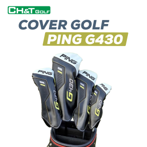 Cover gậy golf Ping Honma Taylormade Xxio.. cover bao che chống xước mặt gậy chất liệu da lót nỉ
