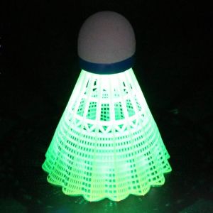 FANGAN Light-up LED Badminton Glowing Lighting Balls Lighting s Racket Sports Nylon Luminous Badminton Balls Outdoor Game
