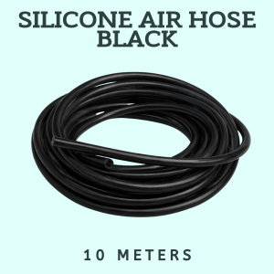 Silicone Air Hose 10 meters Clear and Black Aquarium Fish Tank Accessory For Air Pump Aerator
