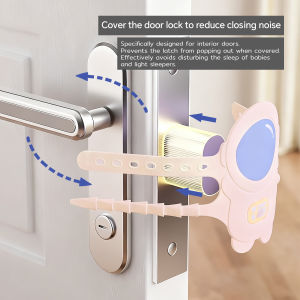Onisa Door Closing Cushion Cartoon Silicone Anti Collision Slamming Stopper for Door Lock Silent 1Pc