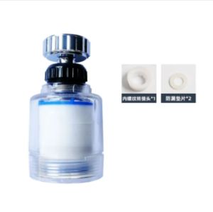 KOZI Pressurization Water Save Anti Splash 360° Rotatable Faucet Household Filter Kitchen Can Be Rotary Extended Tap Purifier Water PP Cotton High Density Practical