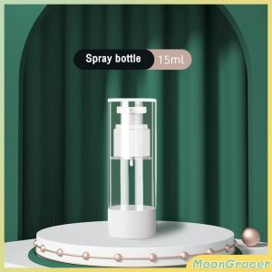 M.G.【Ready in Stock】 Portable Vacuum Airless Pump Spray Lotion Bottle 15ml/50ml/100ml Travel Refillable Bottle