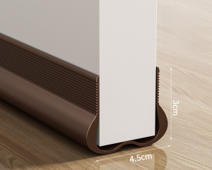 Curved Door Bottom Sealing Strip Mute Windproof Sticker Sound Insulation Door Seal Strip Anti Insect 门缝条