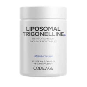 Codeage Liposomal Trigonelline 90 Vegetable Capsules Best by 29/07/2028