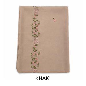 Women Floral Embroidery Hijab Soft Breathable Long Muslim Head Cover Wrap Shawl Modest Daily Wear