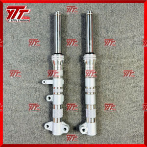 Phuộc Sirius 110 phay thái Bạc cắt ty 3 phân MS02