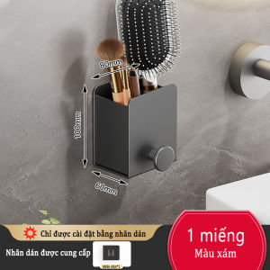 YissTiee Giá đỡ lược phòng tắm lắp đặt liền mạch không cần khoan nhôm kim loại không thấm nước không rỉ sét khả năng chịu tải mạnh