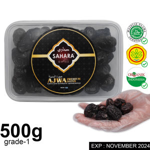 Kurma Ajwa Sahara Ember 700gr Korma Ajwa Madinah