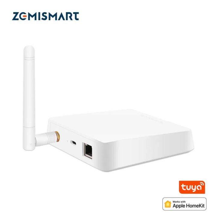 Zemismart Homekit Zigbee Hub， ZMHK-01 Smart Home Bridge，Siri