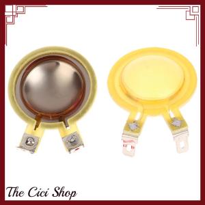[The Cici Shop] 1Pcs For Home Theater Mixer Console Treble Horn Audio Tweeter Speaker Voice 25.4mm Titanium And Resin Diaphragm Repair Kit