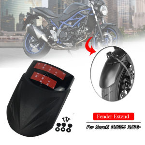 For 2016-2022 Suzuki SV650 Front Mudguard Fender Extender Extension Accessories