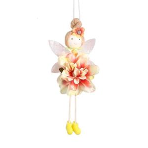 Delicate Girl Display Ornament Hanging Ornament Home Accessories Christmas Decoration Suitable for Home Embellishment