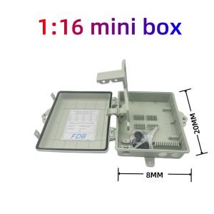 16 Core 8 core Nap Box 2 in 1 Fiber Optic PLC Splitter Box and Coupler 24 core FTTH adapter Distribution Box 1:16 2x1:8