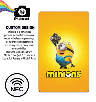 Printing Services Touch N Go Card /Membership Card - Minion Custom Designs NFC TNG Card Touch and go card