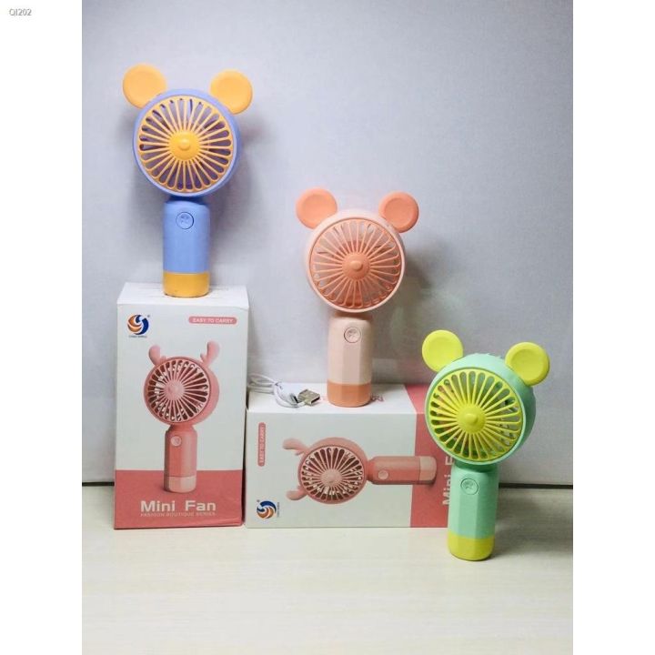 Fashion Boutique Series Cute Character Mickey Design with 2 Levels Speed Handheld Mini Fan