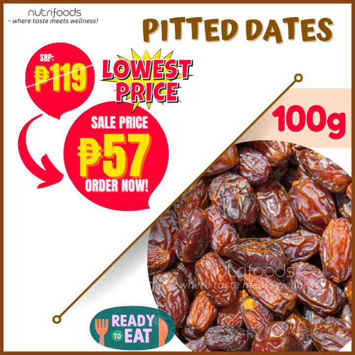 Nutrifoods Pitted Dates 100g 250g Lazada PH