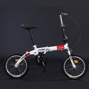Trifold Bikes Bicycle Adult Tandem Bicycle Bicycle For Adults Bycycel 16-Inch Foldable and Portable Female Working Male