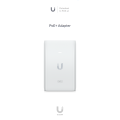 Ubiquiti UniFi U-PoE+-EU PoE+ 30W Gigabit POE Injector U-POE-AT Compact PoE+ Injector 30W Power 802.11at -1 YEAR WARRANTY. 