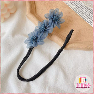 BIBLIO Ladies Sweet Fashion Pearl Flower Coil Simple and Generous High-end Hairpin Semi-round Ball Head