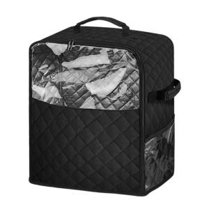 Stand Mixer Dust Cover Featuring Slider Mat And Organizer Pockets Suitable for 4.5QT/5QT/6QT/7QT/8QT Various Models