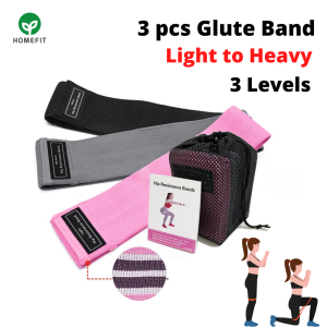 3 PCS circle Glute Resistance Band Hip Rotation Exercise Strength gym slim