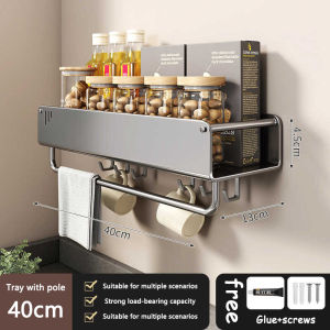 Condiments Organizer Utensils Spice Storage Holder Kitchen Condiment Organizer Bathroom