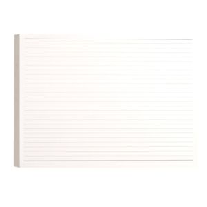 INNEWIN Wide Horizontal Lined Draft Notebook Thick Cream Paper Tearable Mind Mapping Notepad Durable Practice Paper Students