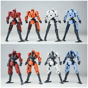Vietnam Local Stock Ready Ship|Sheik Mainland 1/18 3MIN-A Series Fenrir-A2 Standard Model Kit POK Modular Semi-Skeleton Torso Frame Mecha Model Kit for Hobby Assembly Display Collection