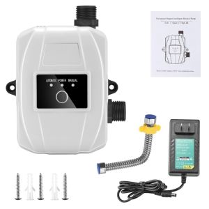 ANAMA 150W Shower Pump Booster 24V Automatic Automatic Home Pump High Quality Energy Saving Pressure Water Pump for Kitchen/Sink/Shower Head Out
