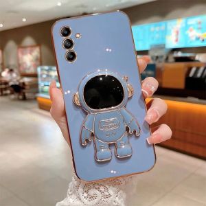 PROMO Case Samsung A35 5G A55 5G Astronot Stand Premium Softcase Casing