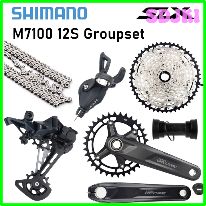 Shimano Slx Cassette Mtb 12v SDJKI Shimano SLX M7100 12
