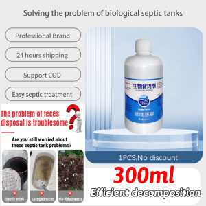 septic tank treatment biological septic tank 300ml Efficient decomposition feces turned into water