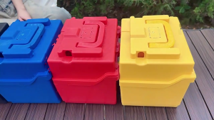 Thùng nhựa phổ quát Giải pháp lưu trữ năng lượng nhỏ dễ sử dụng để bảo trì xe đạp bụi bẩn xe Go-Kart