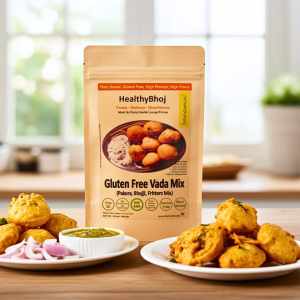 BANAMINS VEGAN GLUTEN FREE VADA/VADAI/PAKORA MIX 200 GMS (Snack High Protein NO Besan NO FLOUR)