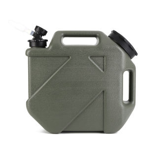 Outdoor Water Bin 10L Camping Bucket Water Storage Portable Large Capacity with Detachable Faucet No Leakage Camping Equipment