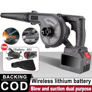 MAKITA 220V 700W Economy Air Blower 2 IN 1 Electric Dust Aspirator Vacuum Blower Leaf Dust Extractors Blowing Dust Collecting Sweeper Blower Cleaner