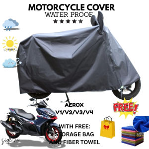 YAMAHA AEROX V2 Waterproof Motorcycle Cover Durable Sunproof Scratch-Resistant Outdoor Shield (B)
