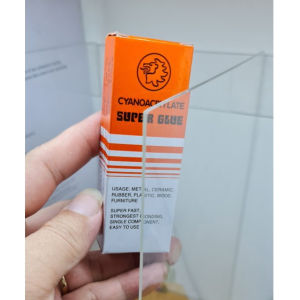 Keo dán nhựa mica trong chuyên dụng F100 / Keo Sư tử Chai 20g