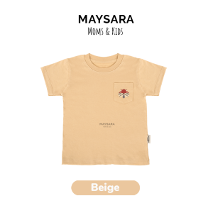 Kaos Anak Saku Hewan Baju Anak Animal Pocket Series 12345 Tahun Maysara