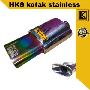 KNALPOT MOBIL RACING HKS KOTAK SUARA BASS ADEM AVANZA BRIO INNOVA KIJANG CARRY GRANMAX RUSH JAZZ AYLA AGYA