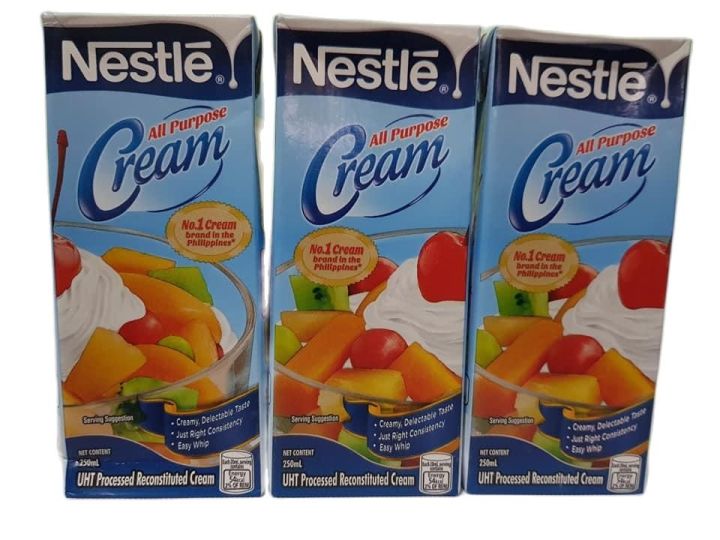 All Purpose Nestle Cream (3 x 250 ml)