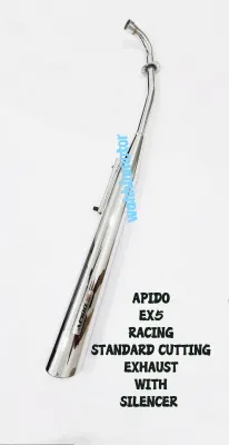[ APIDO ] HONDA EX5 DREAM HIGH POWER STANDARD CUTTING RACING EXHAUST PAIP WITH SILENCER EKZOS PIPE