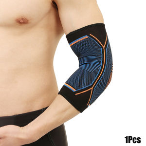 1Pcs Elbow Support Elastic Gym Sport Elbow Protective Pad Absorb Sweat Sport Basketball Volleyball Tennis Arm Sleeve Elbow Brace
