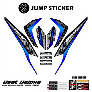 STIKER STRIPING BEAT DELUXE 2020 - 2022 GRAFIS VARIASI 005