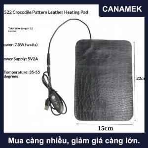 【CANAMEK】 Bò sát nhiệt Mat không thấm nước rùa thằn lằn điều chỉnh nhiệt độ Nhiệt Mat antiscratch bò sát nhiệt Pad bò sát vật nuôi nguồn cung cấp